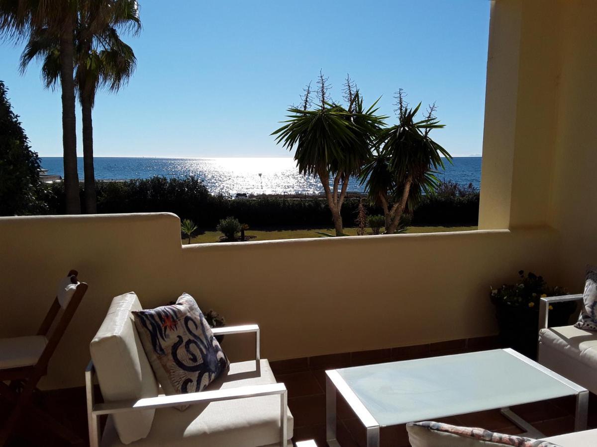 Beachfront Neptuno I, Complex,Views,Pool,Garden, Elviria มาร์เบยา ภายนอก รูปภาพ