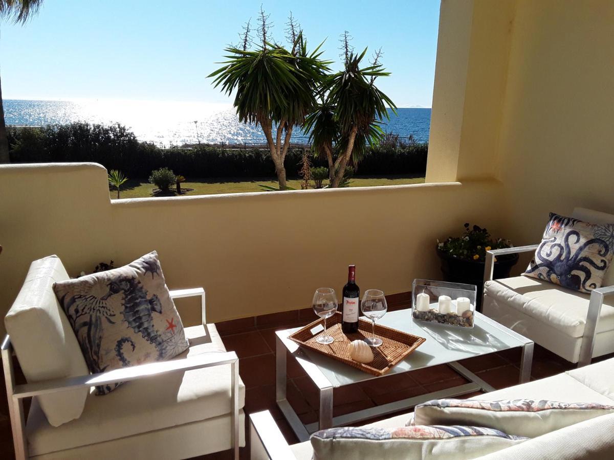 Beachfront Neptuno I, Complex,Views,Pool,Garden, Elviria มาร์เบยา ภายนอก รูปภาพ